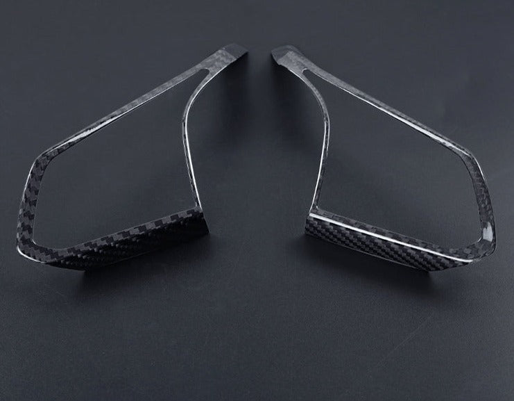 Carbon Fiber Steering Wheels Frame Trim For C8 Corvette