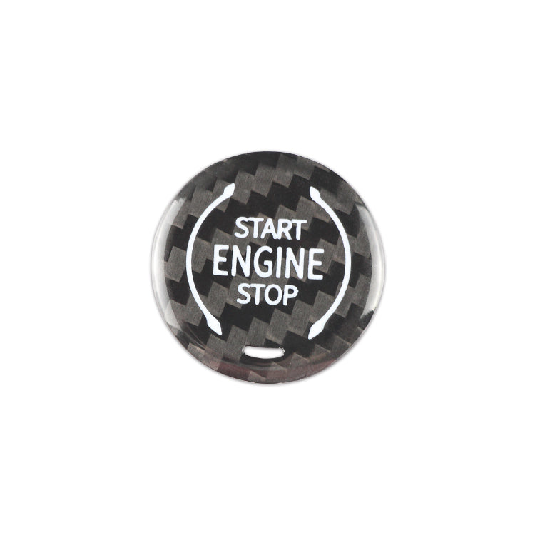 Carbon Fiber Start Button Trim For C8 Corvette