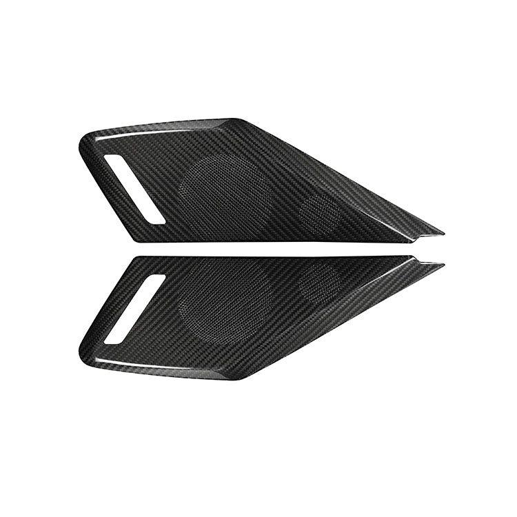 Carbon Fiber Speaker Grills Trim For C8 Corvette