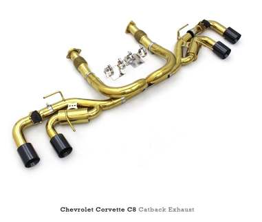 Stainless Steel Exhaust System For C8 Corvette