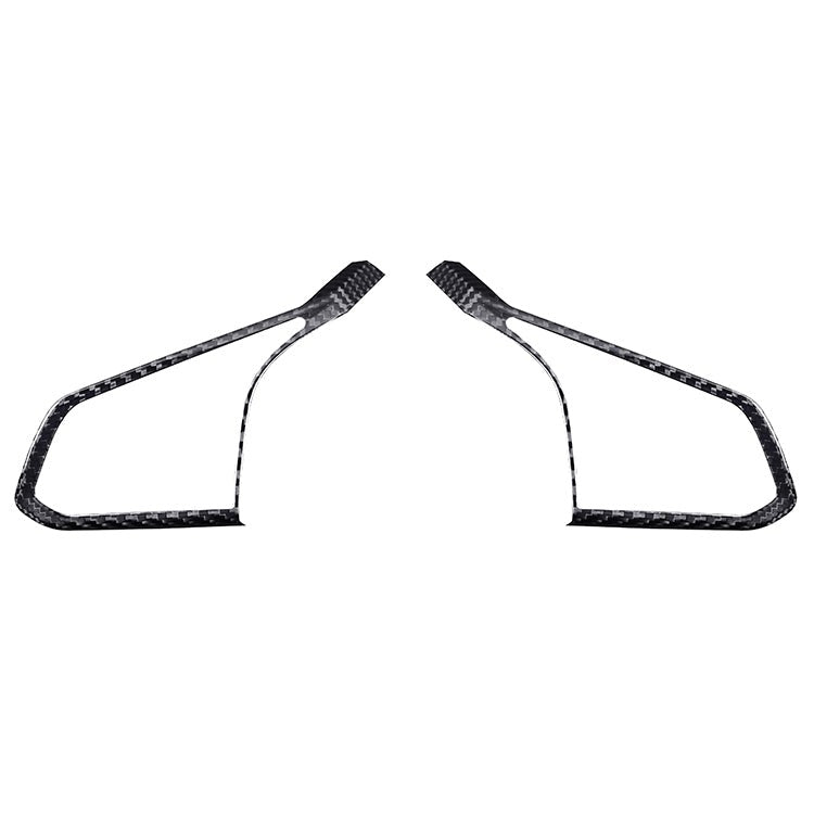 Carbon Fiber Steering Wheels Frame Trim For C8 Corvette