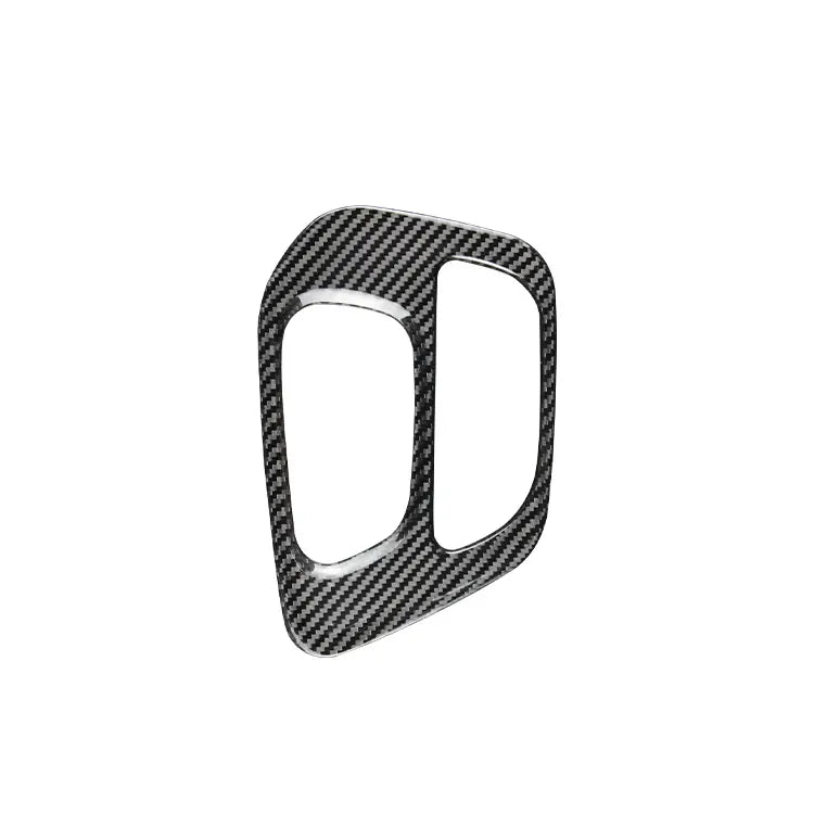 Carbon Fiber Gear Shift Panel Cover Trim For Dodge Challenger