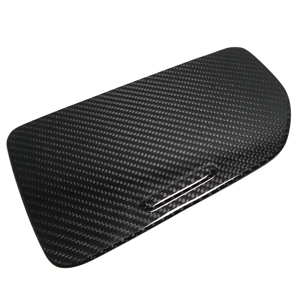 Carbon Fiber Water Cup Holder Panel Trim for C8 Corvette