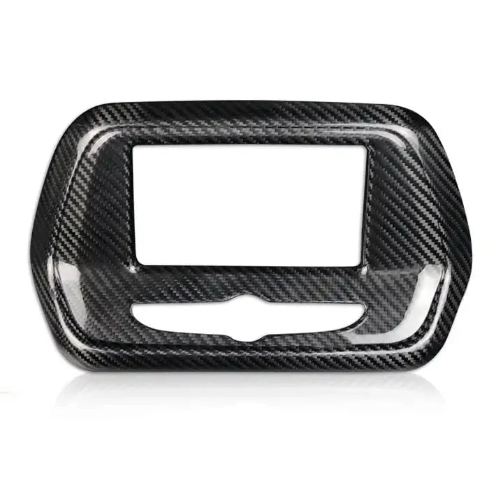 Carbon Fiber Instrument Cluster Cover Trim For Chevy Camaro
