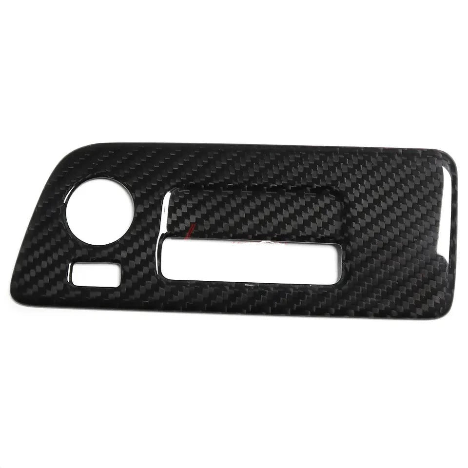 Carbon Fiber Headlight Switch Panel Cover Trim For C7 Corvette