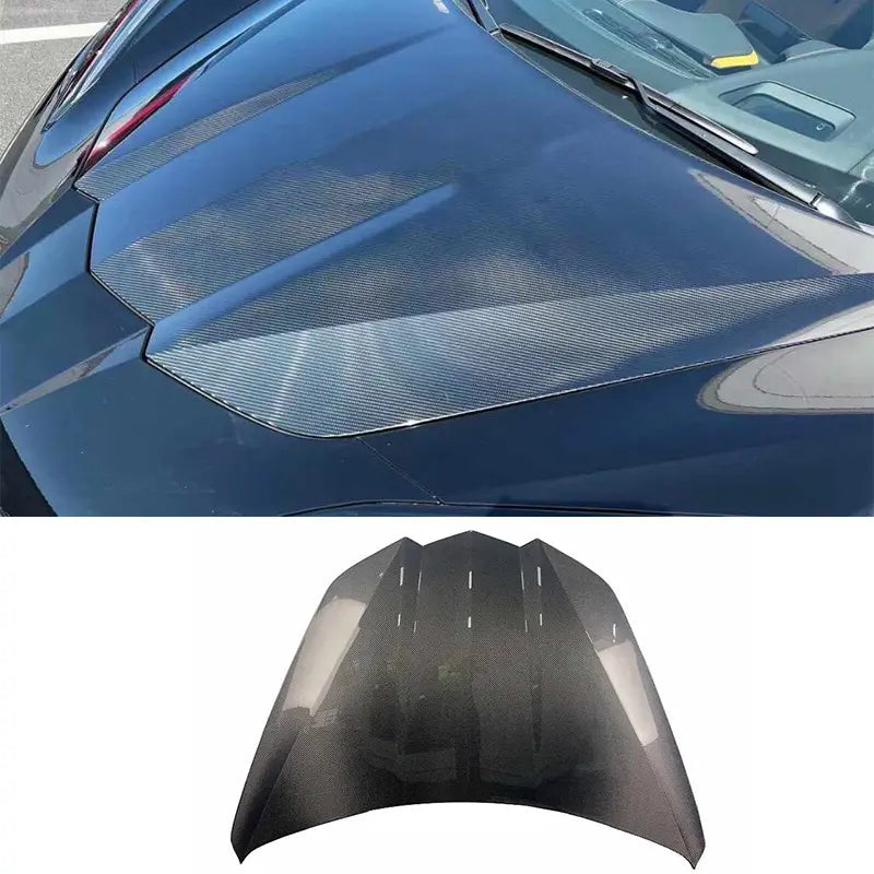 Carbon Fiber Hood For C8 Corvette