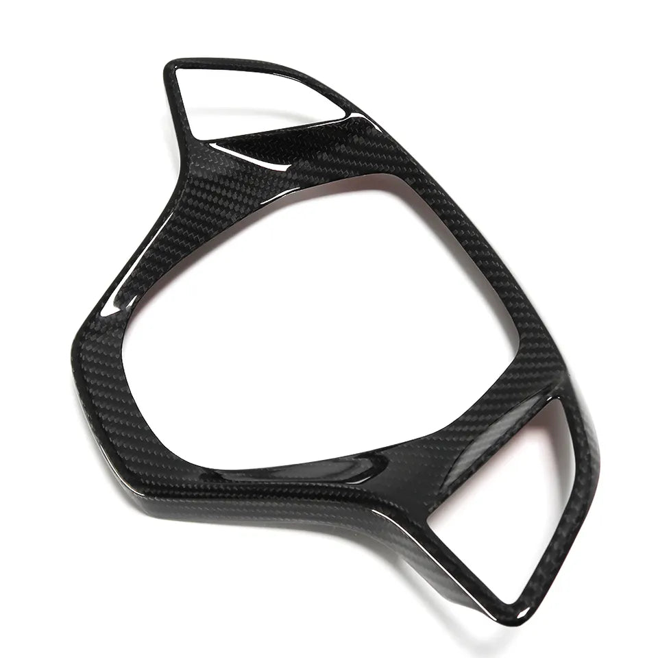Carbon Fiber Steering Wheel Cover Trim For C7 Corvette