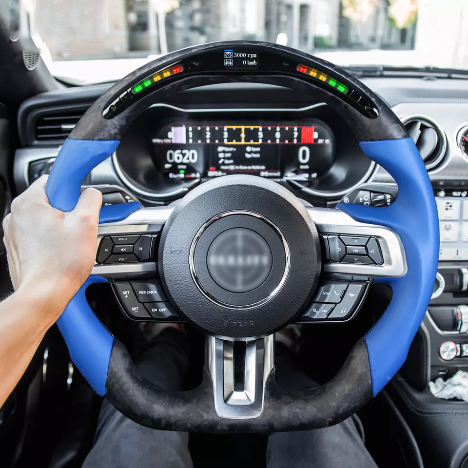 Carbon Fiber Steering Wheel For Mustang