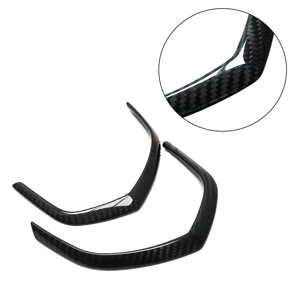 Carbon Fiber Dashboard Speedometer Trim For C7 Corvette
