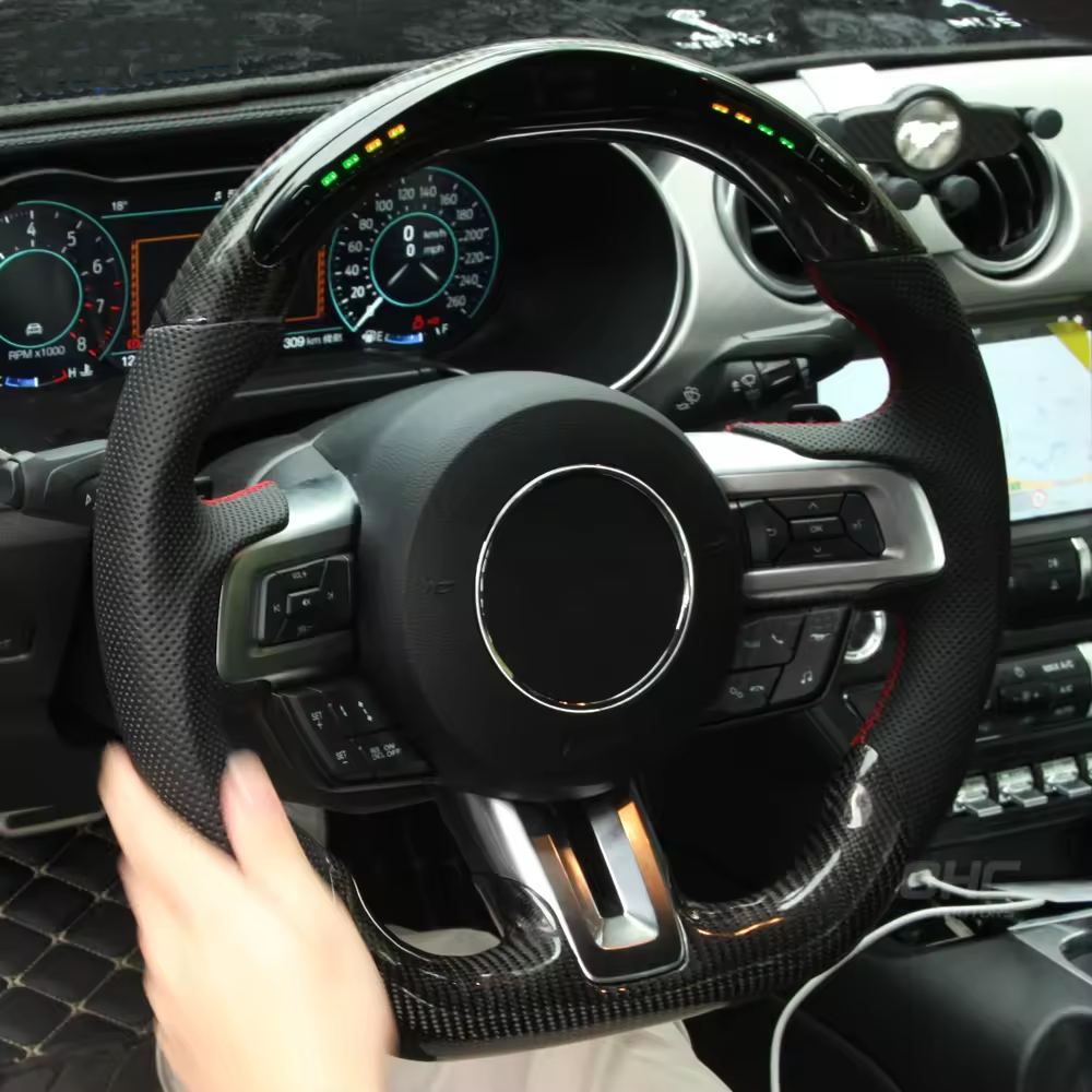 Carbon Fiber Steering Wheel For Mustang