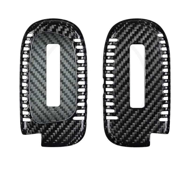 Carbon fiber Key Cover Trim For Dodge Durango