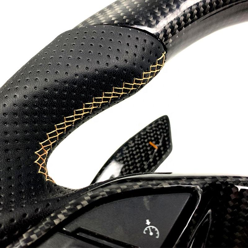 Carbon Fiber Steering Wheel For Chevy Camaro
