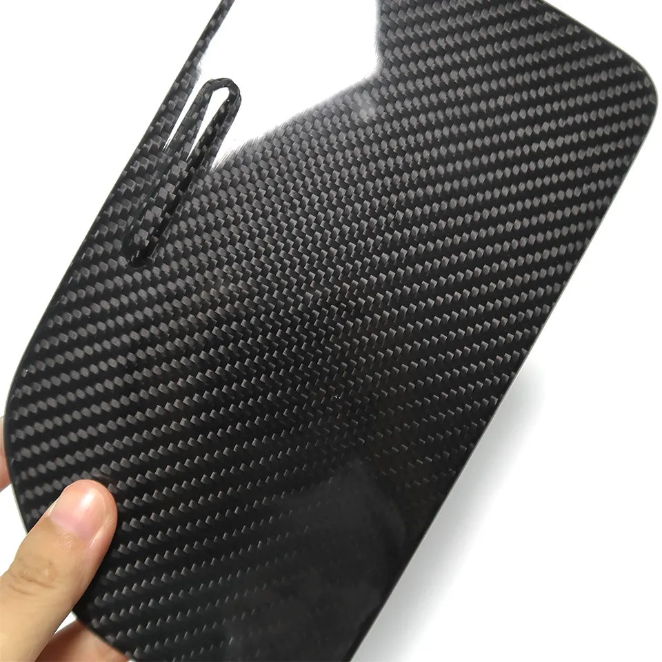 Carbon Fiber Water Cup Holder Panel Trim for C8 Corvette