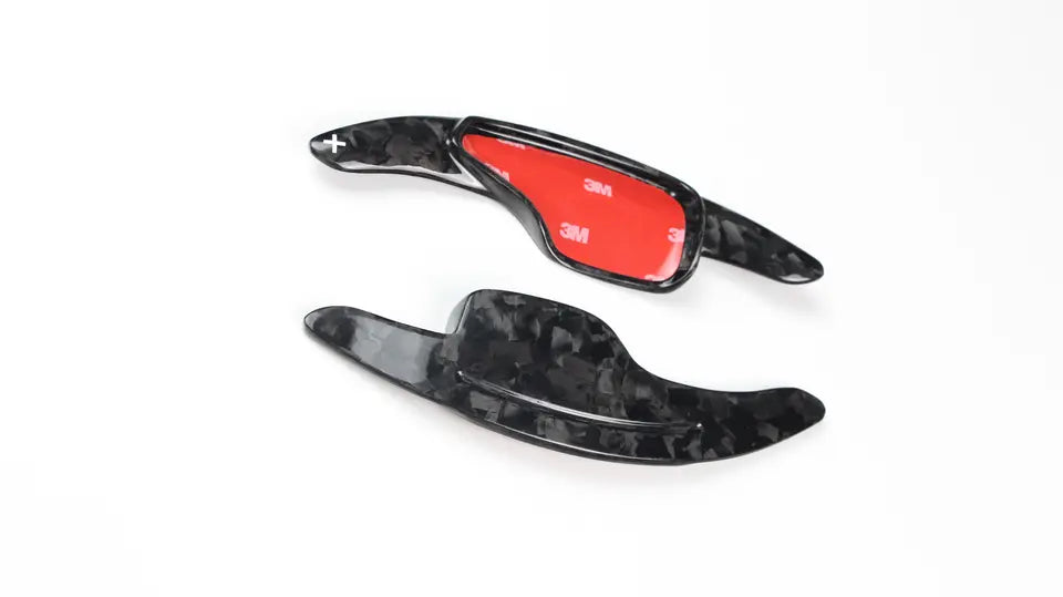 Forged Carbon Fiber Extended Style Paddle Shifter Trim For C7 Corvette