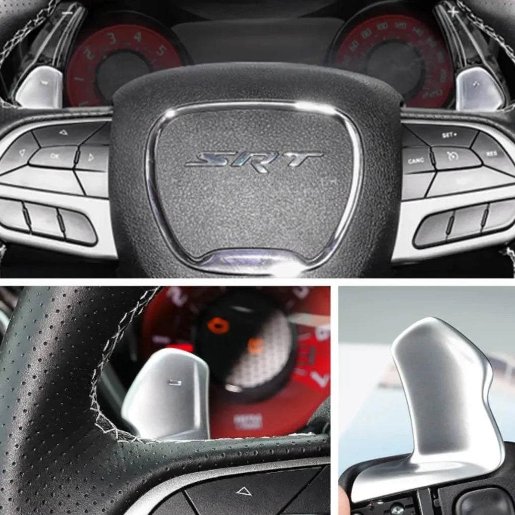 Carbon Fiber SRT Paddle Shifters For Dodge Charger