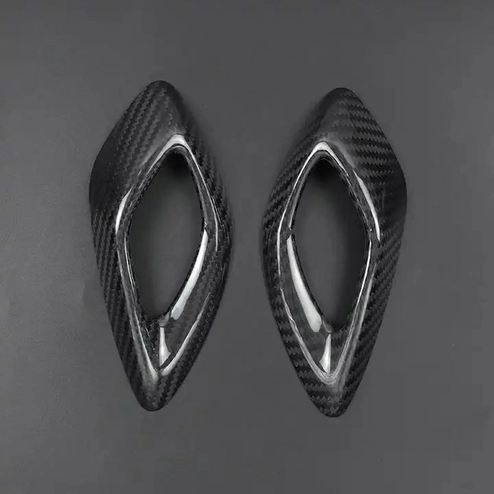 Carbon Fiber Inner Door Handle Cover Trim For Chevy Camaro