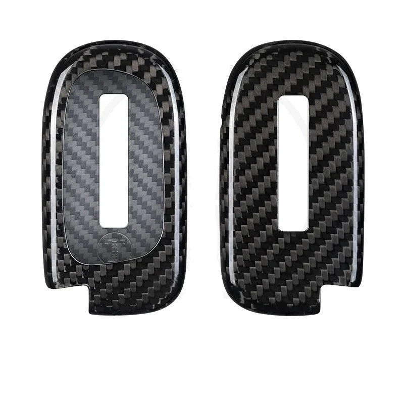 Carbon fiber Key Cover Trim For Dodge Durango