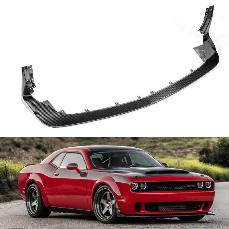 Carbon Fiber Front lip For Dodge Challenger