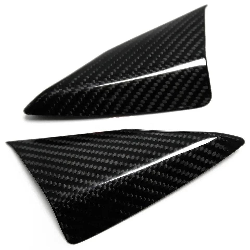 Carbon Fiber Outer Triangle Cover Trim For C8 Corvette