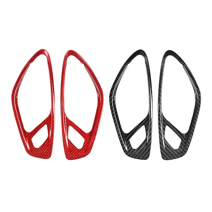 Carbon Fiber Inner Door Bowl Frame Trim For Chevy Camaro
