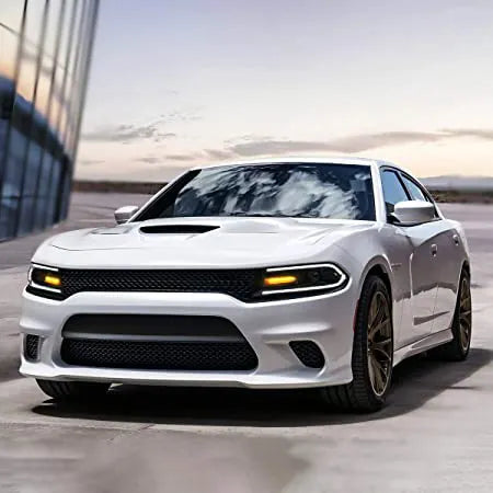 LED Head Lights OEM Style For Dodge Charger