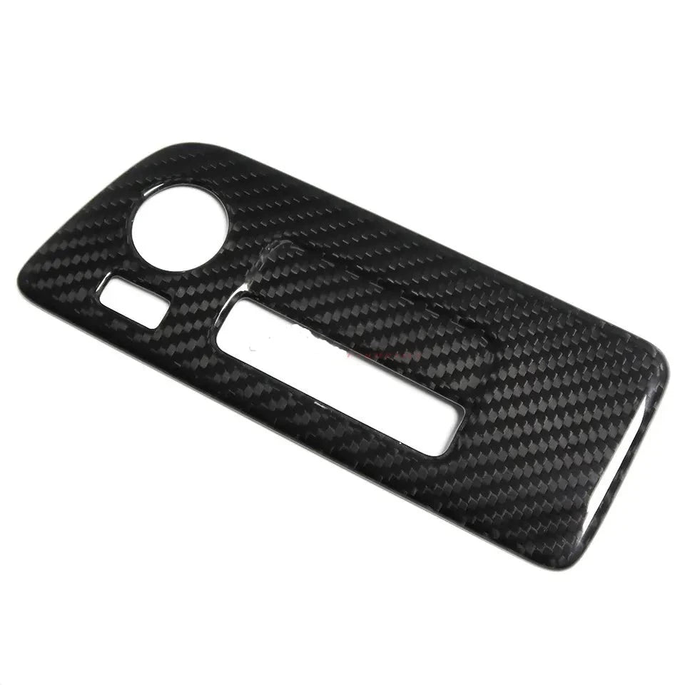 Carbon Fiber Headlight Switch Panel Cover Trim For C7 Corvette