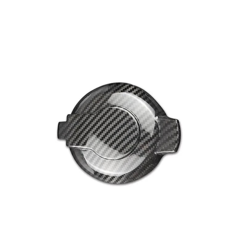 Carbon Fiber Fuel Tank Cover Trim For Dodge Challenger