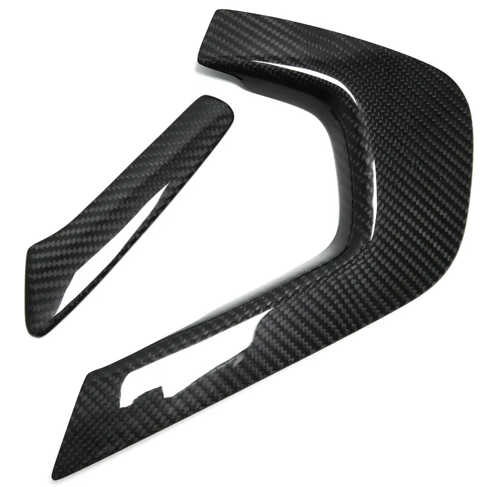 Carbon Fiber Central Console Gear Side Trim For C7 Corvette