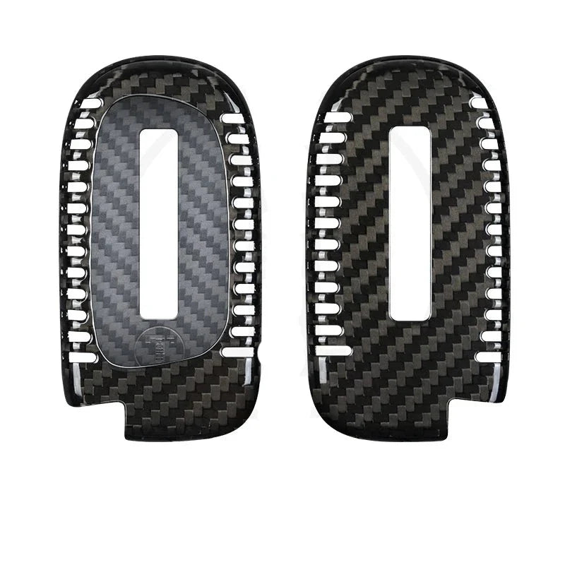 Carbon fiber Key Cover Trim For Dodge Durango