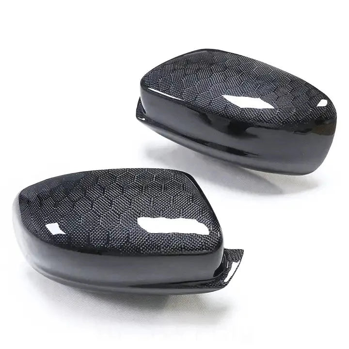 Honeycomb Carbon Fiber Mirror Covers For Dodge Charger