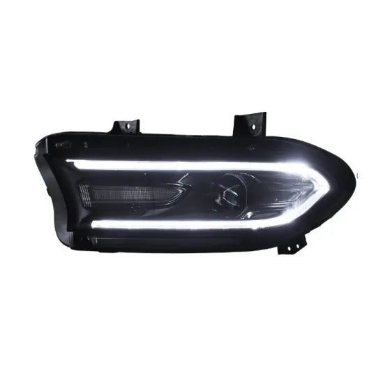 LED Head Lights OEM Style For Dodge Charger