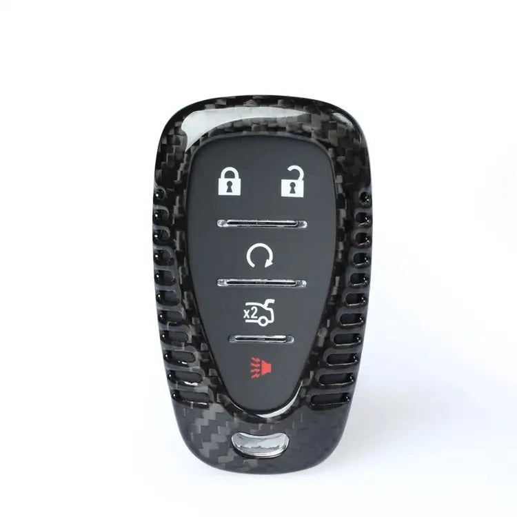 Carbon Fiber Key Cover Trim For Chevy Camaro
