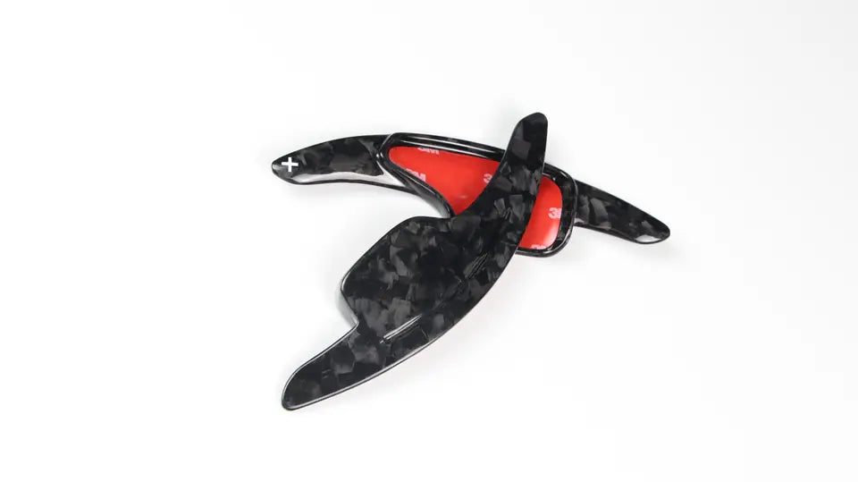 Forged Carbon Fiber Extended Style Paddle Shifter Trim For C7 Corvette