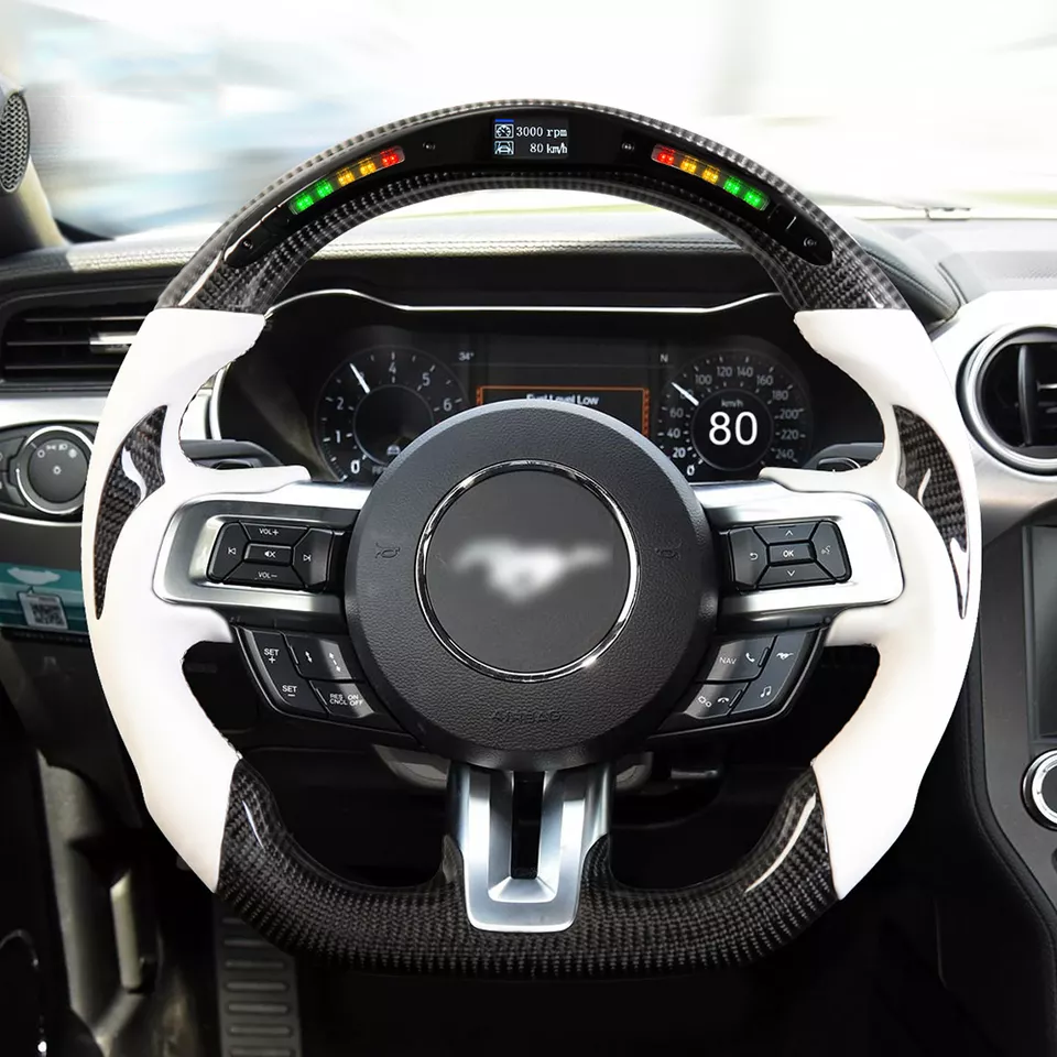 Carbon Fiber Steering Wheel For Mustang