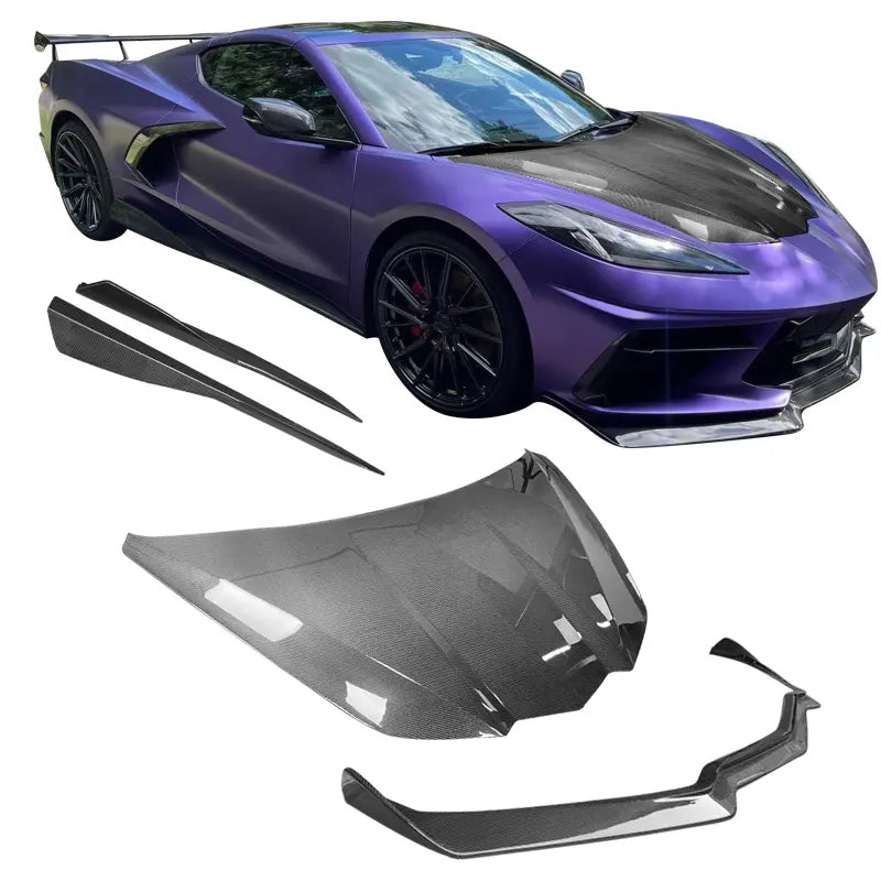 Carbon Fiber Kit For C8 Corvette
