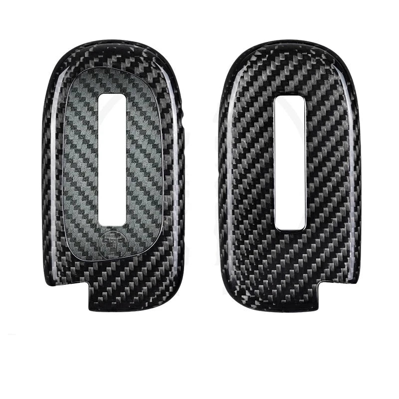 Carbon fiber Key Cover Trim For Dodge Charger