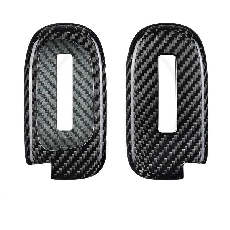 Carbon fiber Key Cover Trim For Dodge Durango