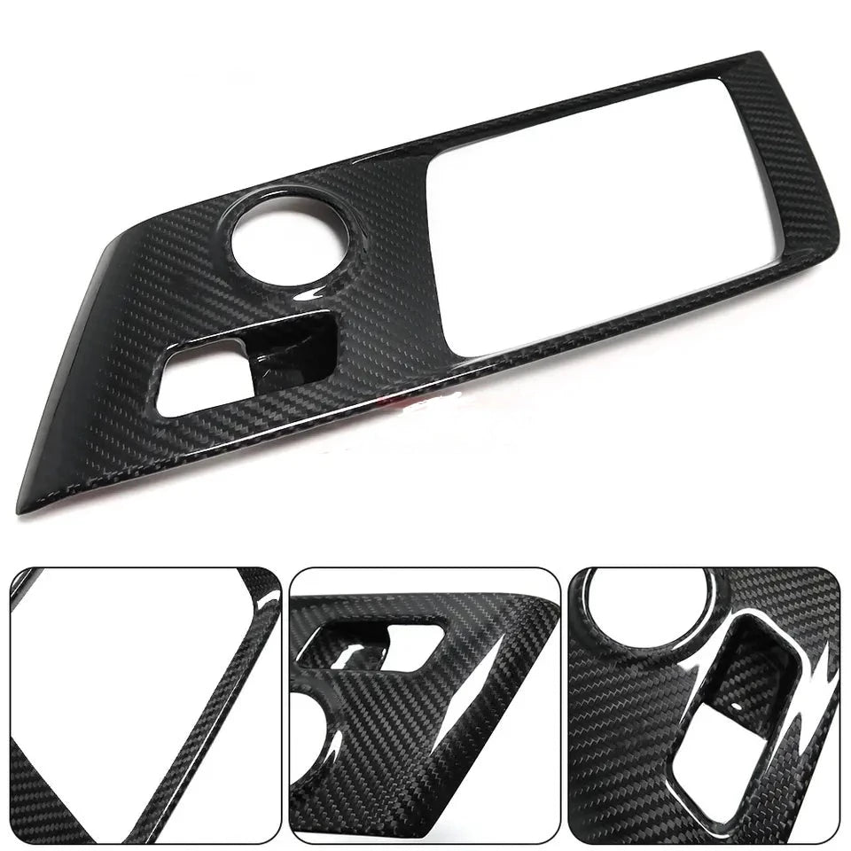 Carbon Fiber Console Gear Shift Trim For C7 Corvette
