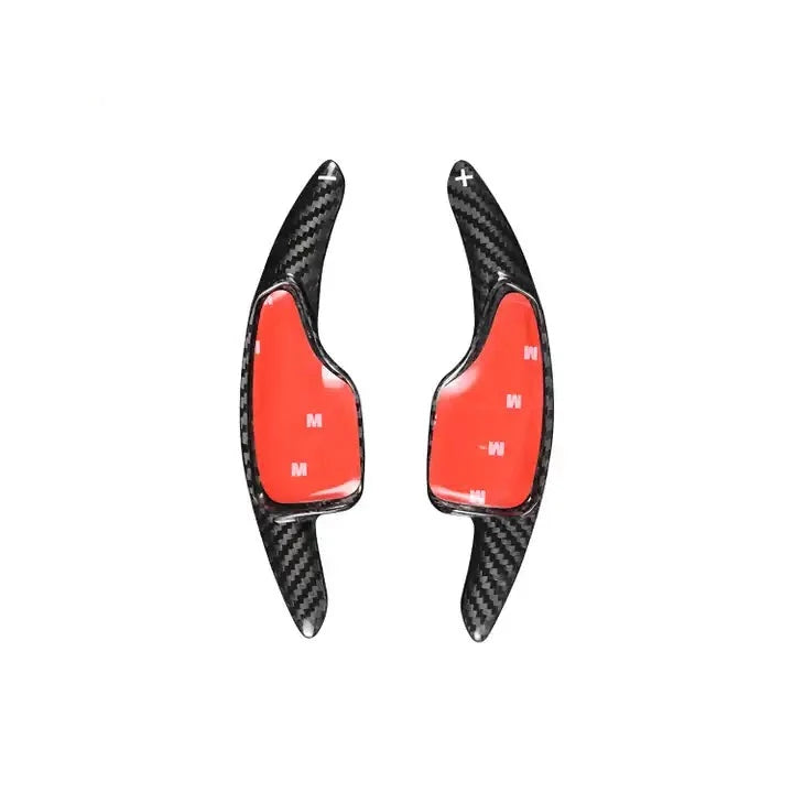 Carbon Fiber Paddle Shifters Trim For Chevy Camaro