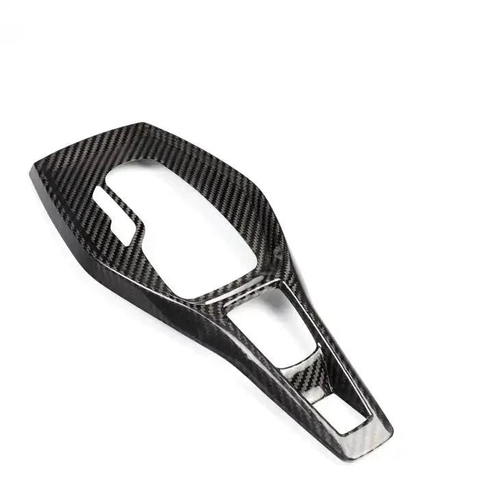 Carbon Fiber Center Gear Panel Trim For Chevy Camaro