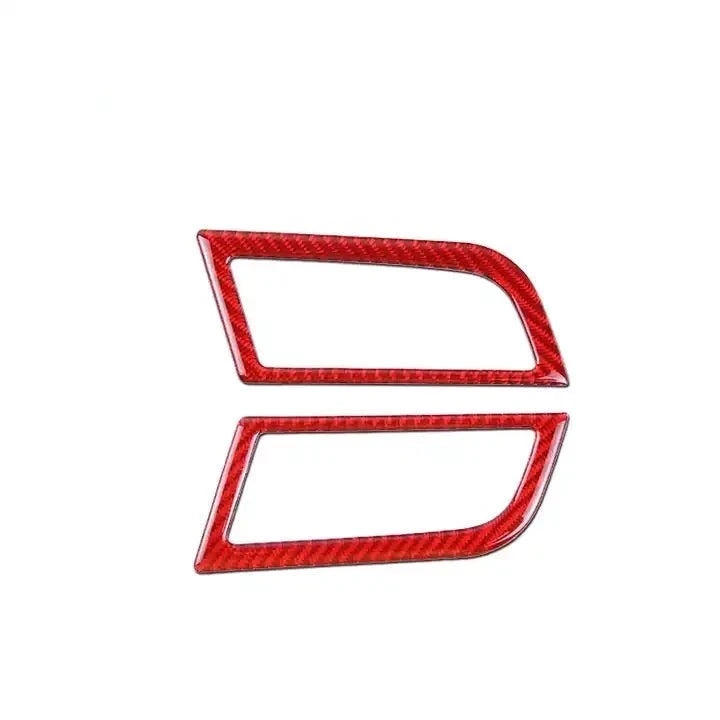 Carbon Fiber Side Air Conditioner Outlet Trim For Mustang