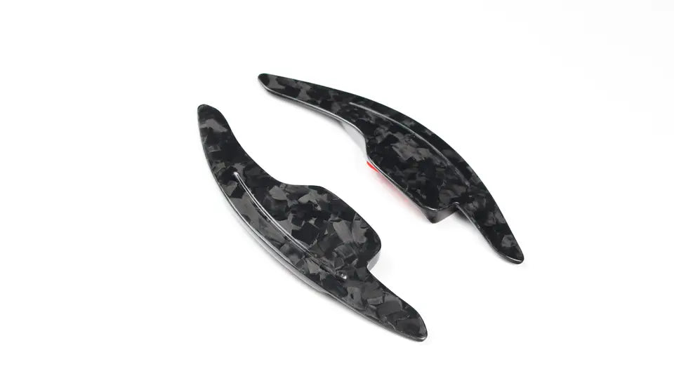Forged Carbon Fiber Extended Style Paddle Shifter Trim For C7 Corvette