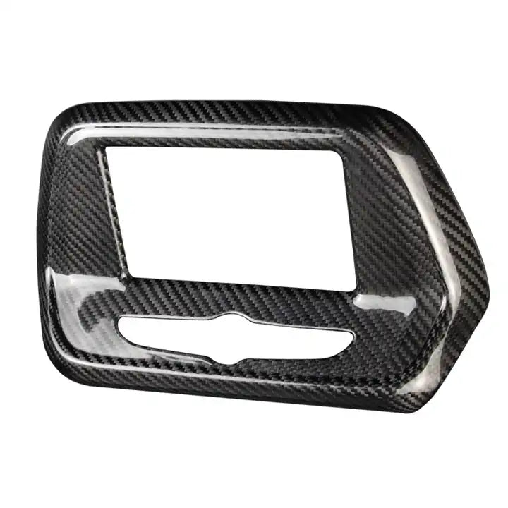 Carbon Fiber Instrument Cluster Cover Trim For Chevy Camaro