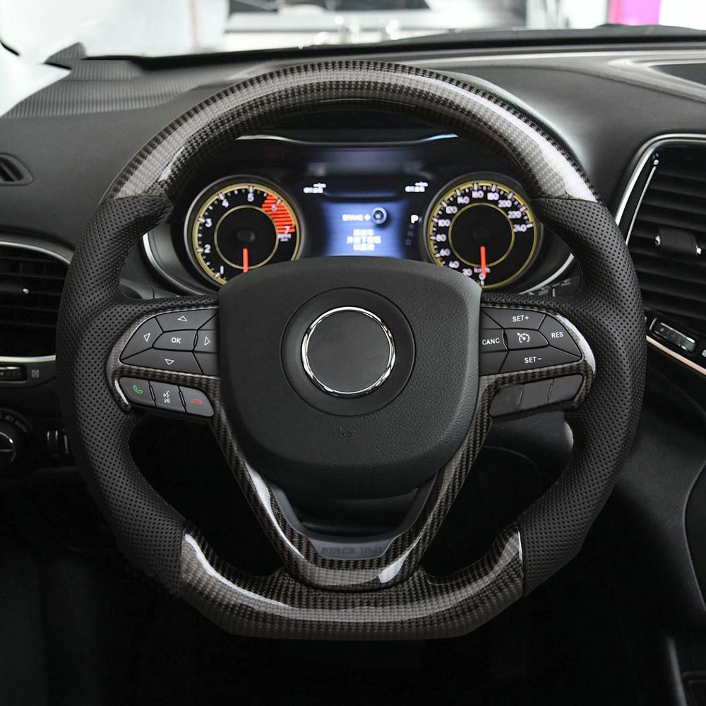 Carbon Fiber Steering Wheel For Jeep SRT