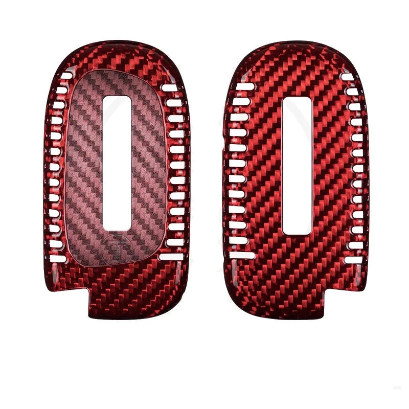 Carbon fiber Key Cover Trim For Dodge Charger