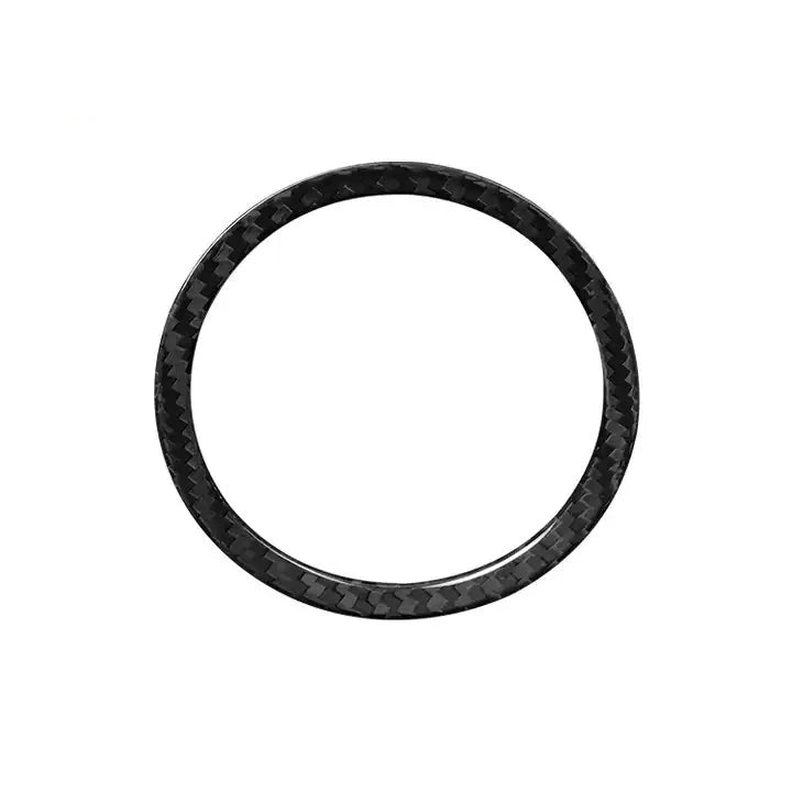 Carbon Fiber Air Bag Cover Ring Trim For Chevy Camaro