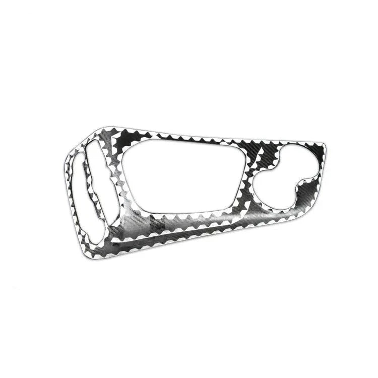 Carbon Fiber Gear Shift Cover Trim For Dodge Challenger