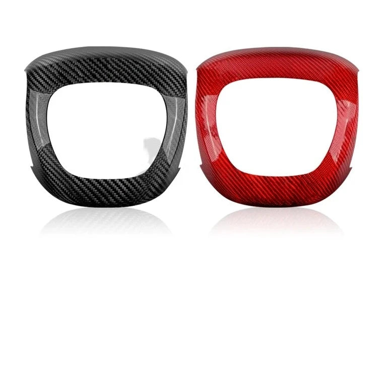 Carbon Fiber Steering Wheel Airbag Cover Trim For Dodge Charger/Challenger