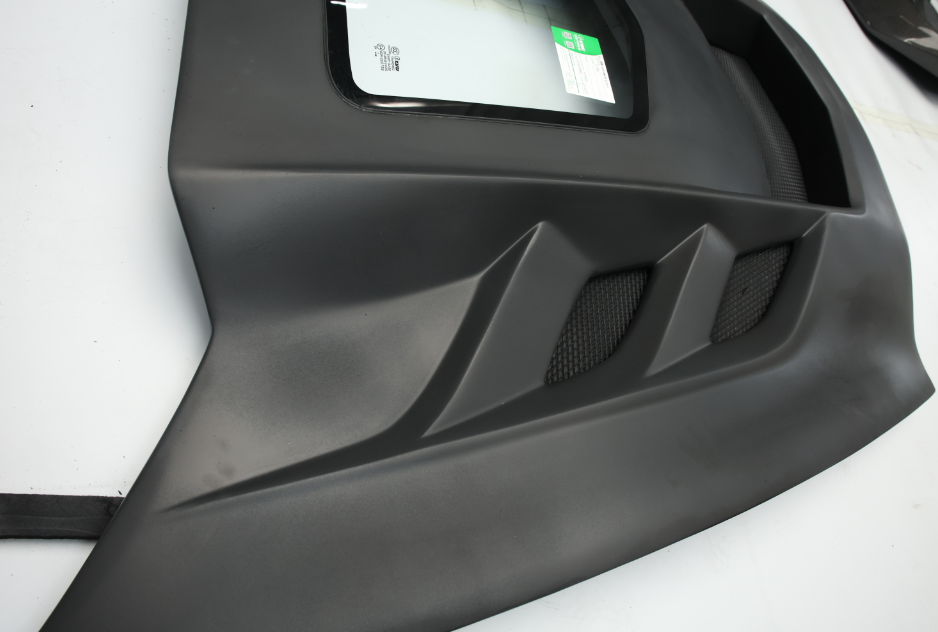 Full Fiberglass Hood (Unpainted) With Glass Cut For C7 Corvette