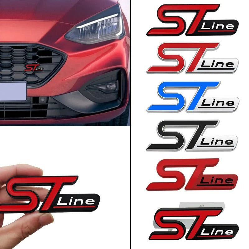 3D Metal ST Line Emblem For Ford Focus